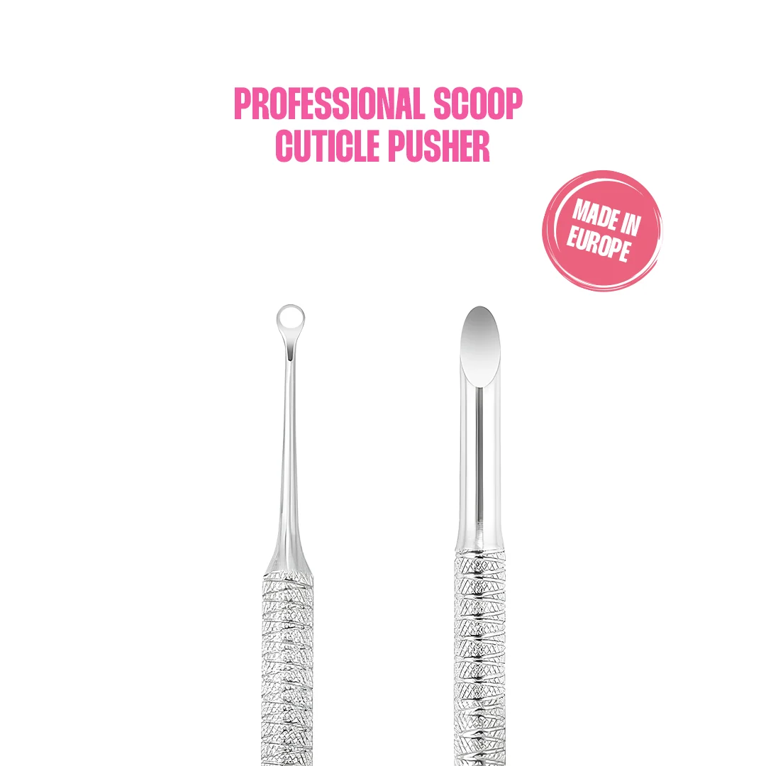 Eco-Friendly Professional Scoop Cuticle Pusher Sustainable