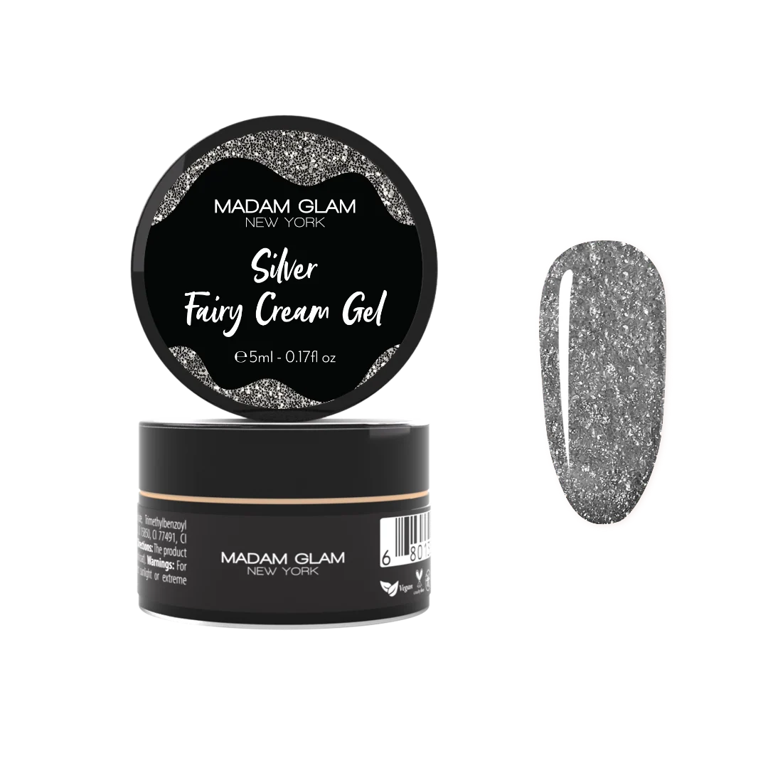 User-Friendly Silver Fairy Cream Gel Fine Crafted