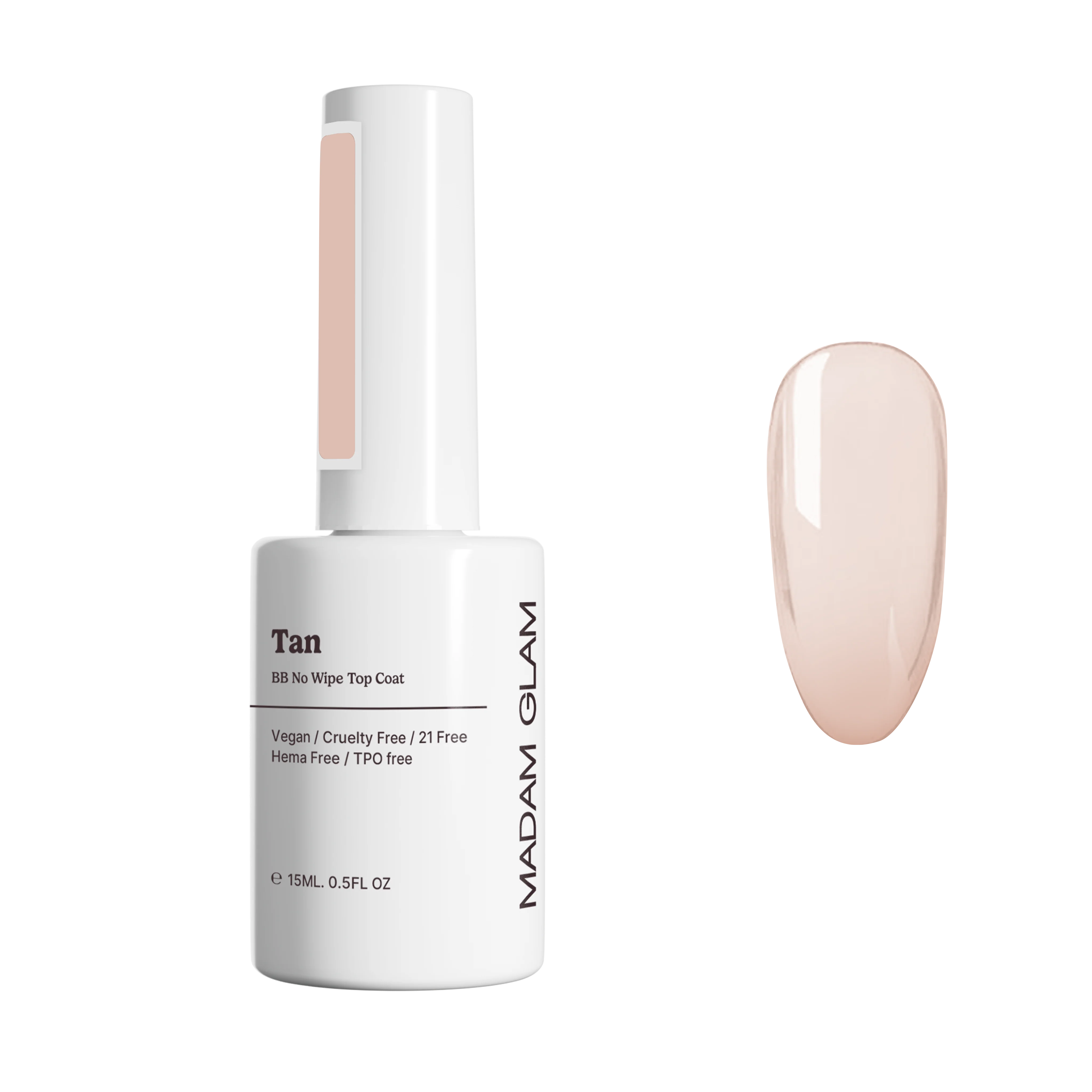 Trendy Tan BB No Wipe Top Coat Selected