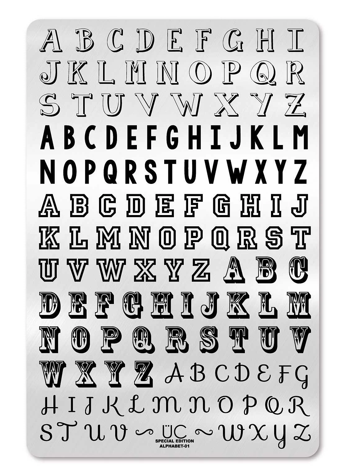 Relaxed Alphabet-01 Innovative