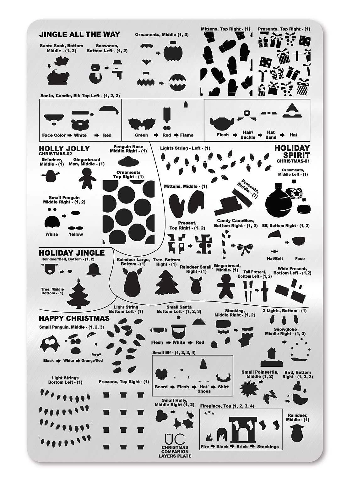 Contemporary Christmas Companion Layers Practical