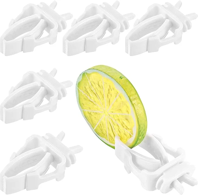 World-Class 6 Pieces Bird Cage Food Holder Parrot Fruit Vegetable Clips Bird Cage Feeder Healthy