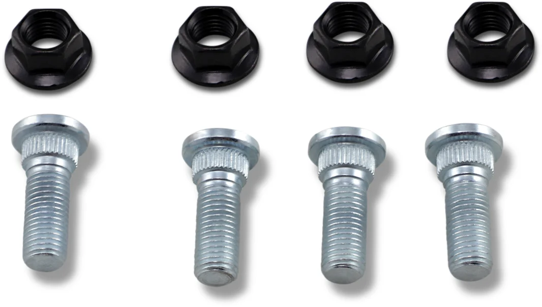 Solid MOOSE RACING Wheel Stud Nut Kit - Rear 85-1018 Elegant
