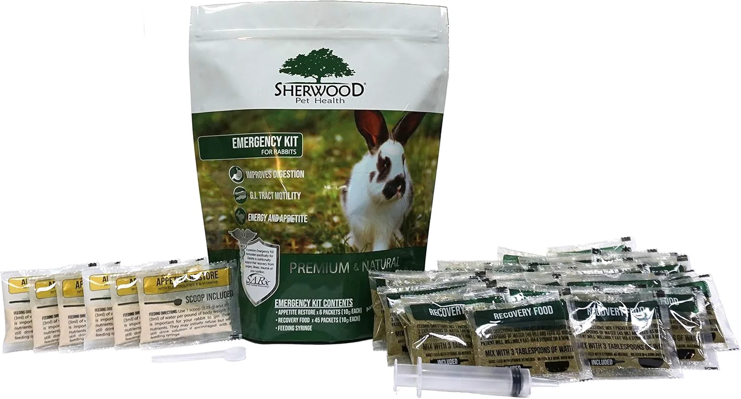 Enhanced Sherwood Pet Health Rabbit Emergency kit and Bulk Recovery Food Large kit High-Quality