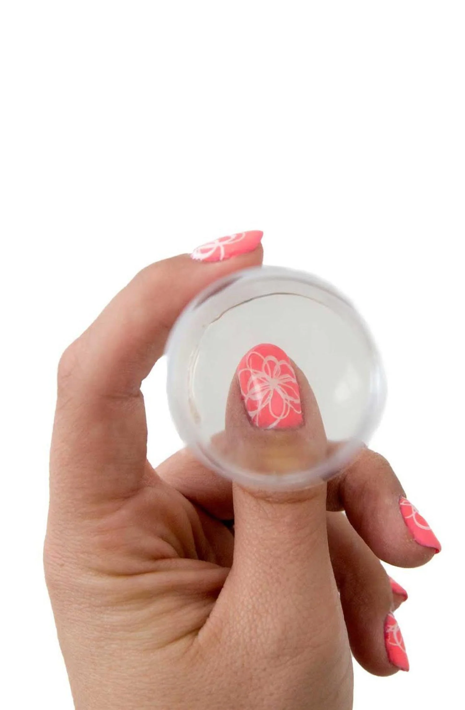Unique XL Clear Stamper with Clear Tall Holder Superior