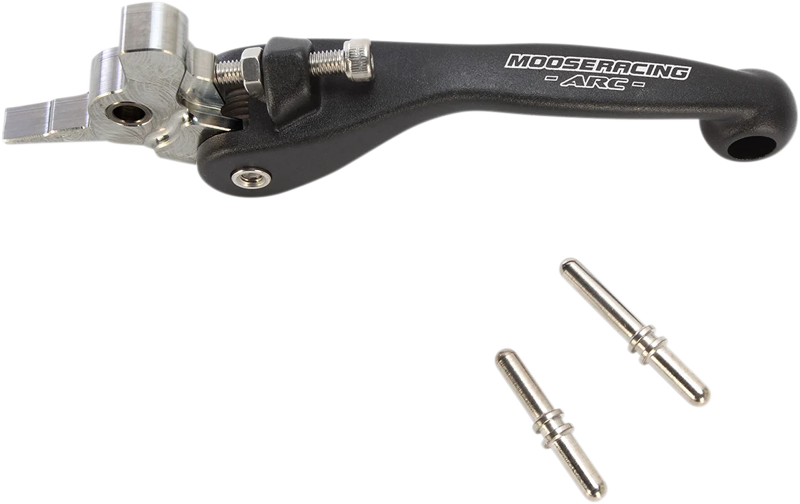 Clean MOOSE RACING Brake Lever - Flex - Black BR-934 Safe