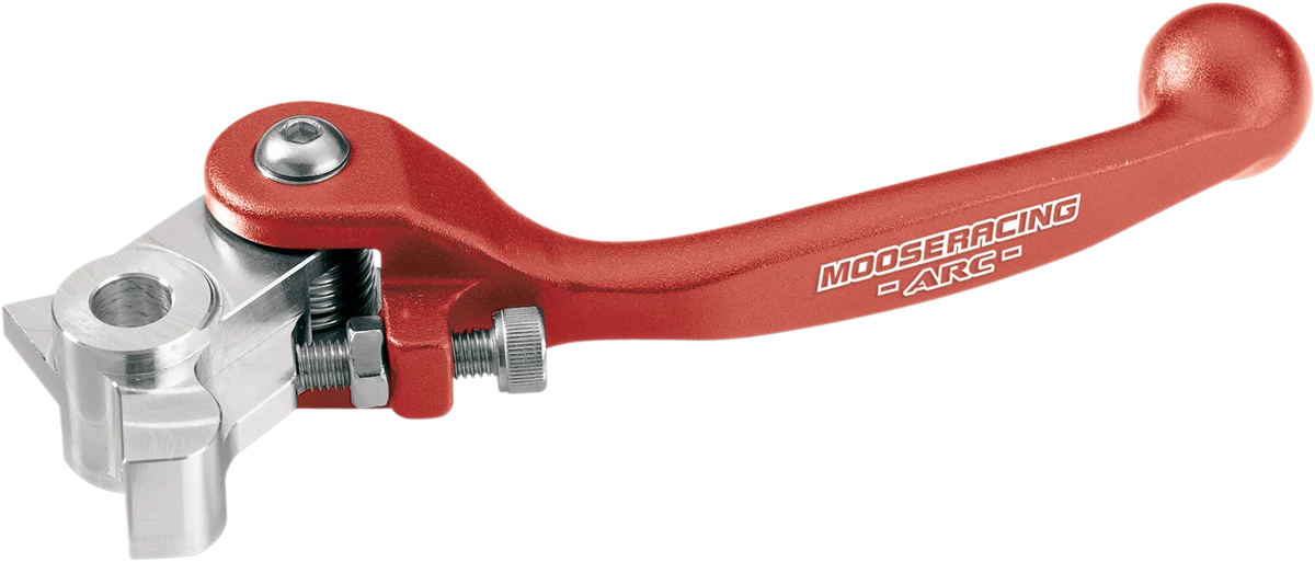 Stylish MOOSE RACING Brake Lever - Flex - Red BR-823 World-Class