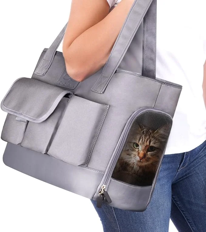 Unique Dog Carrier Cat Carrier Pet Carrier Foldable Waterproof Premium Oxford Cloth Secure