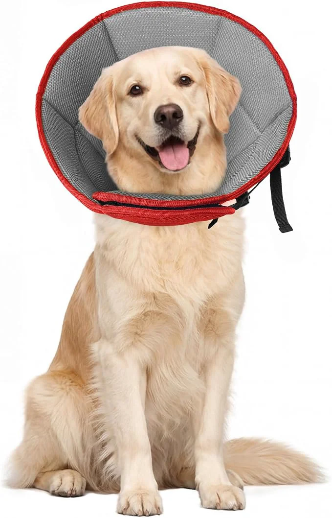 Superior Dog Cone for Large Dogs After Surgery Soft Dog Cone Collar for Dogs to Stop Recyclable