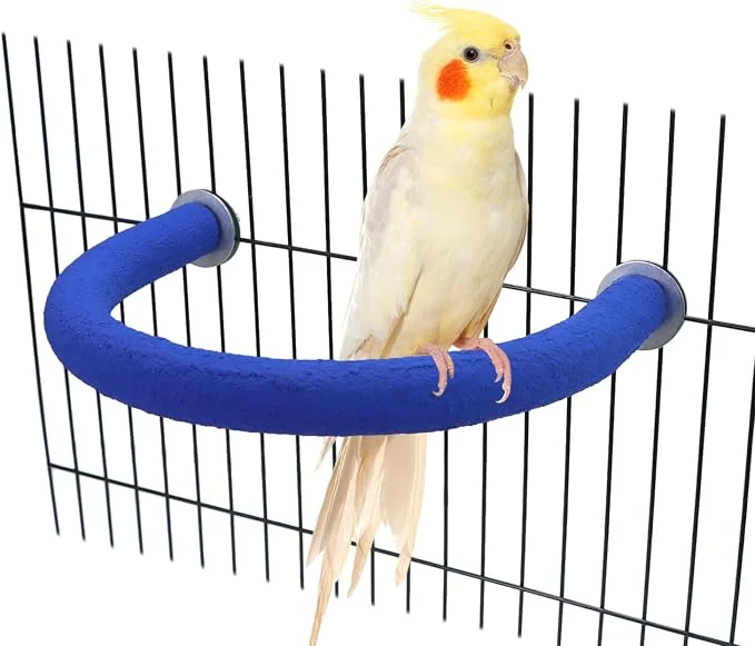 Consistent Wontee Bird Perches Bird Cage Sand Perch Stand Authentic