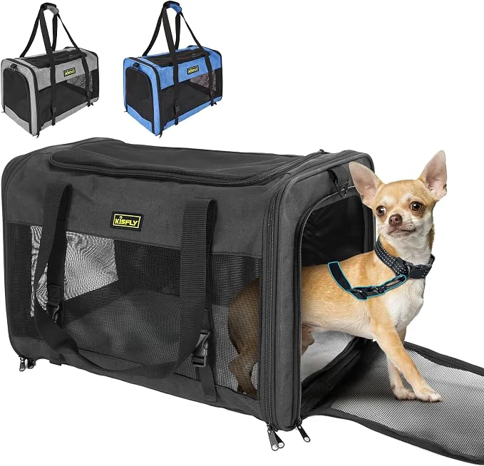 Natural Small Dog Carrier for Puppies Cat Carrier Soft Foldable Travel Bag Fits Pets Powerful