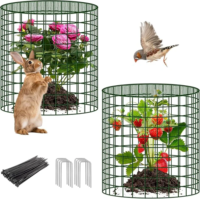 Fine Crafted UNIFAMILY 6pcs Plant Protectors from Animals Sophisticated