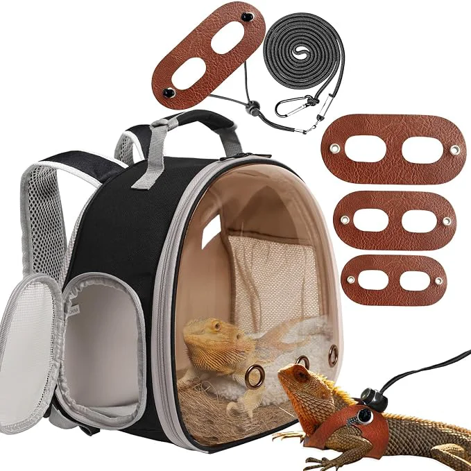 Natural Bearded Dragon Travel Backpack Fashionable
