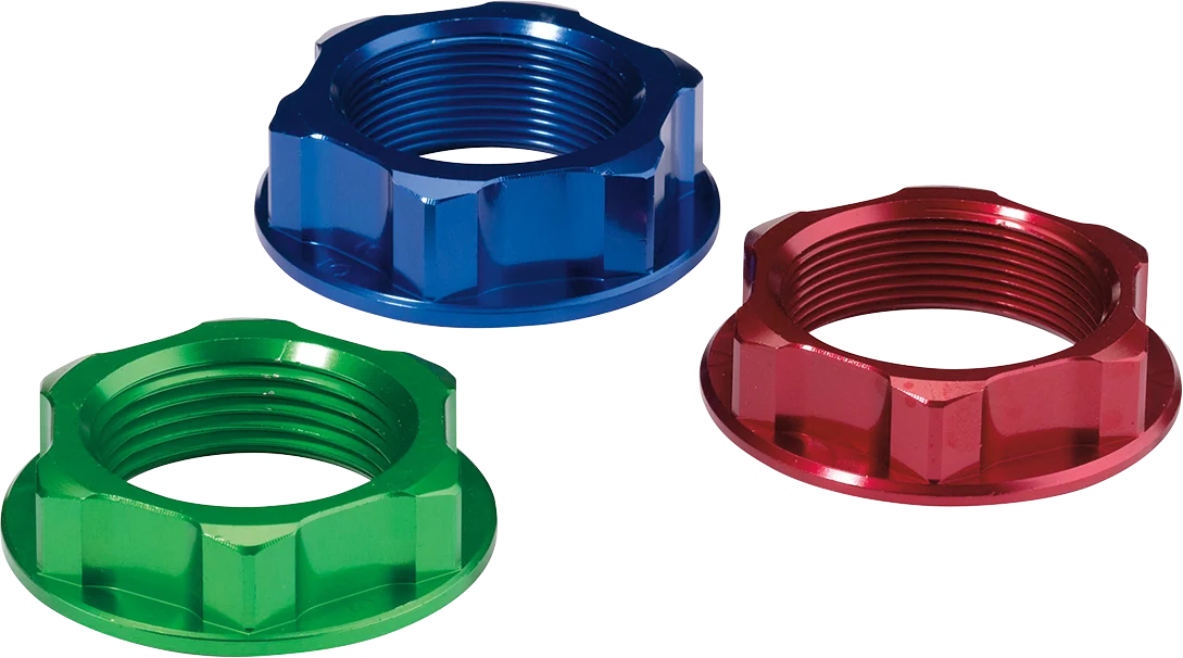 Classic MOOSE RACING Steering Stem Nut - Green C23-2241GN Fine Crafted