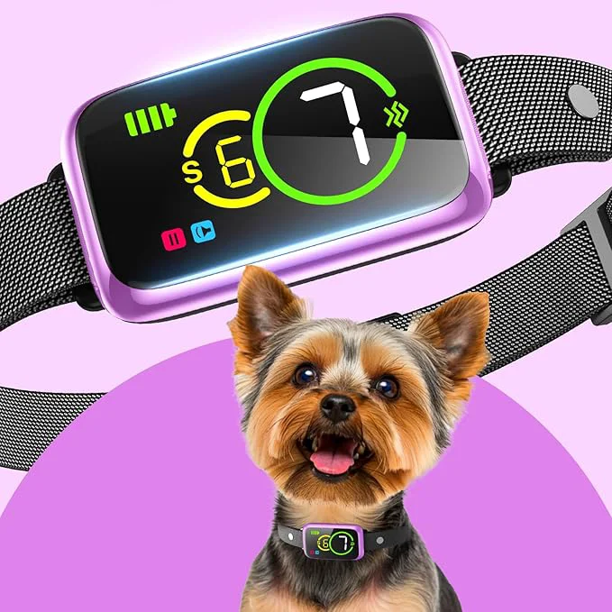 Unique 1S Stop Barking Smart Dog Bark Collar Humane Anti Barking Device Fashionable