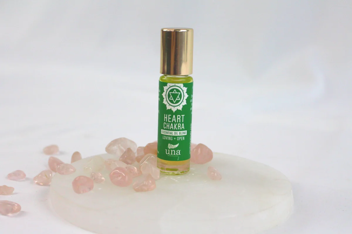 Carefully Designed Heart Chakra Perfume Natural Fragrance Una Biologicals Premium Material