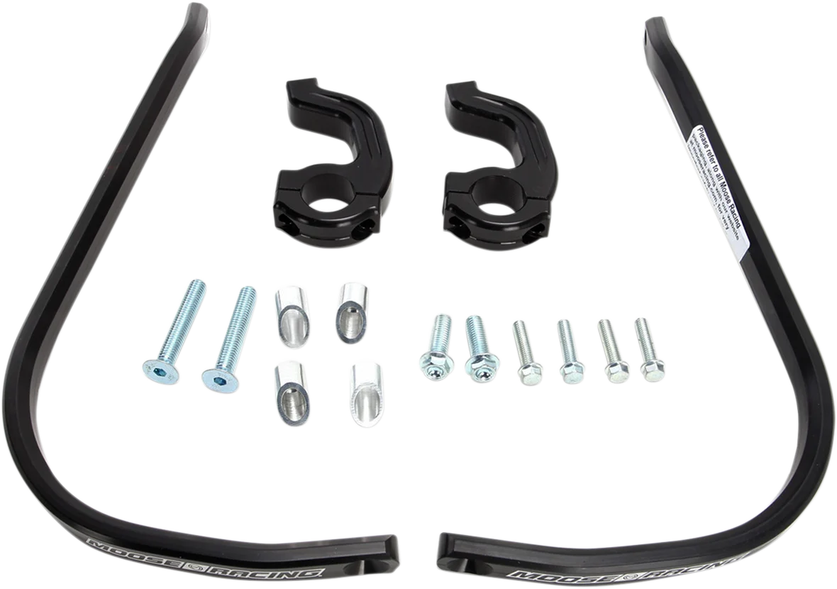 Advanced MOOSE RACING Handguards - Contour - 1-1 8 - Black 50-5214B Modern