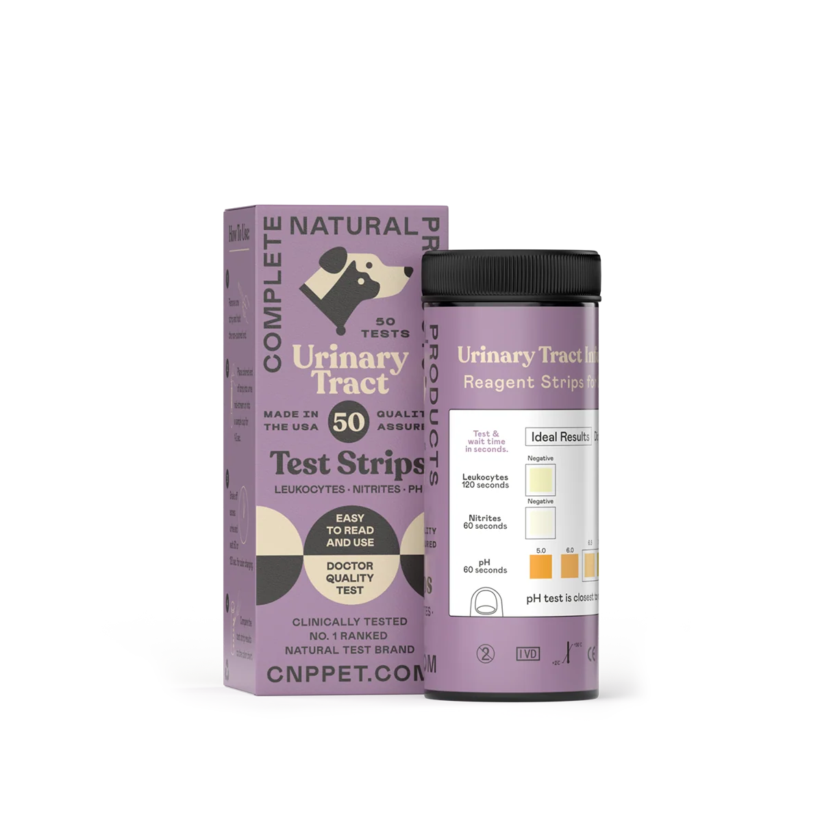 Easy-to-Use UTI Test Strips for Dogs Cats Pets Eco-Friendly
