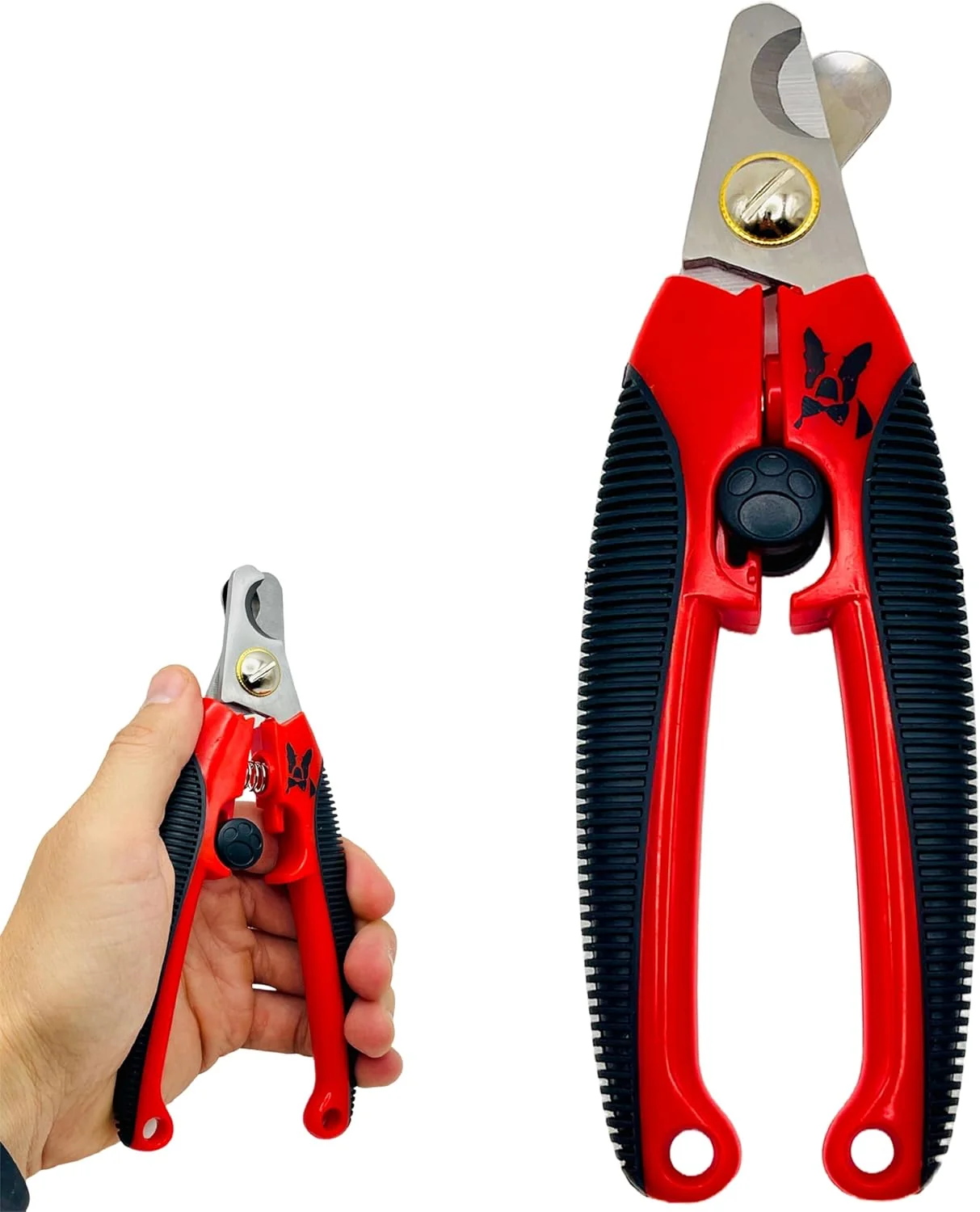 Specialty Warren London Dog Nail Clippers – Large Breed Nail Trimmer with Stainless Steel Blade Safety Guard Non-Slip Handle Professional Grooming Tool for All Dog Sizes Smooth