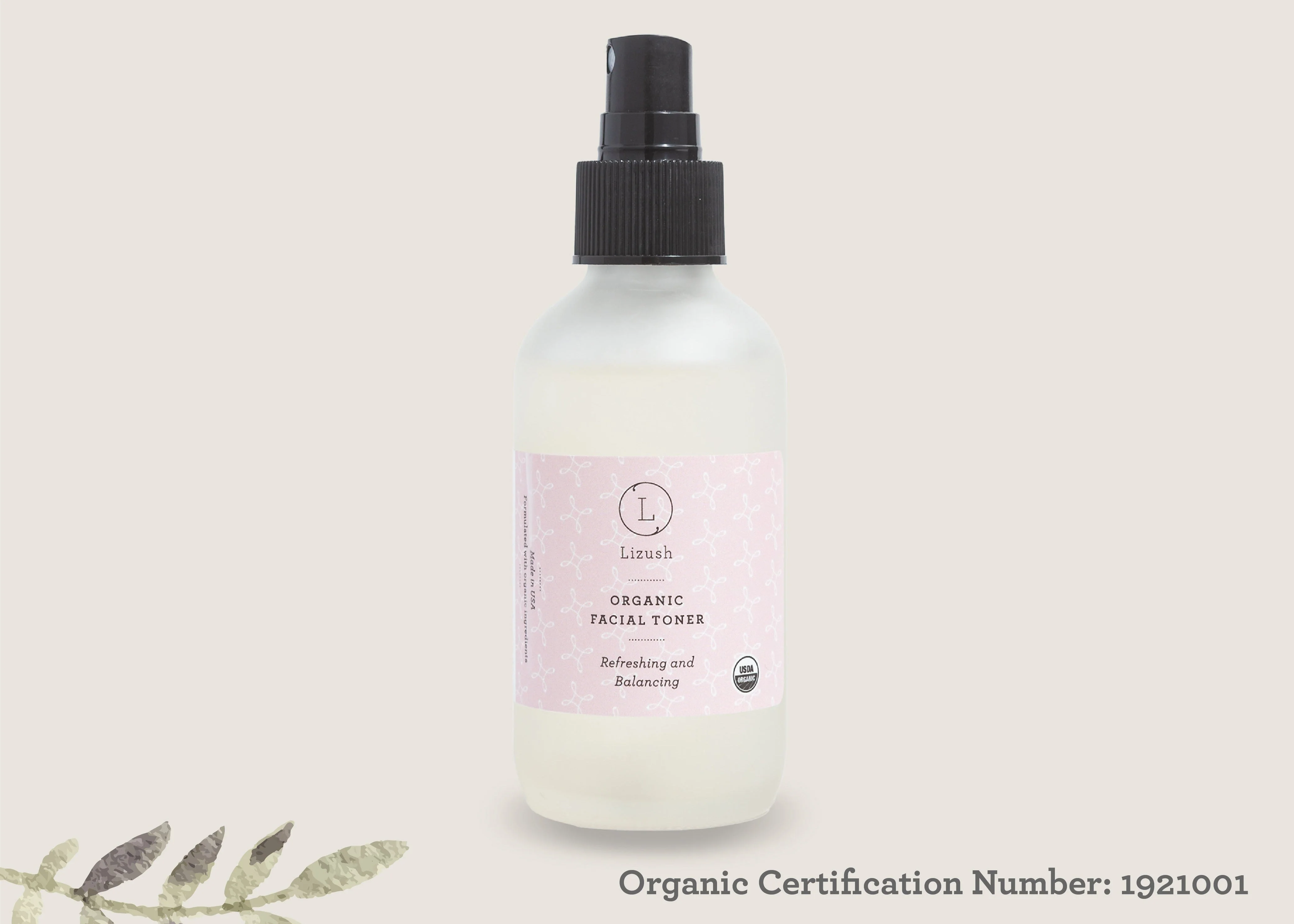 Convenient Organic Facial Toner – Natural Refreshing Balancing Toner Detailed