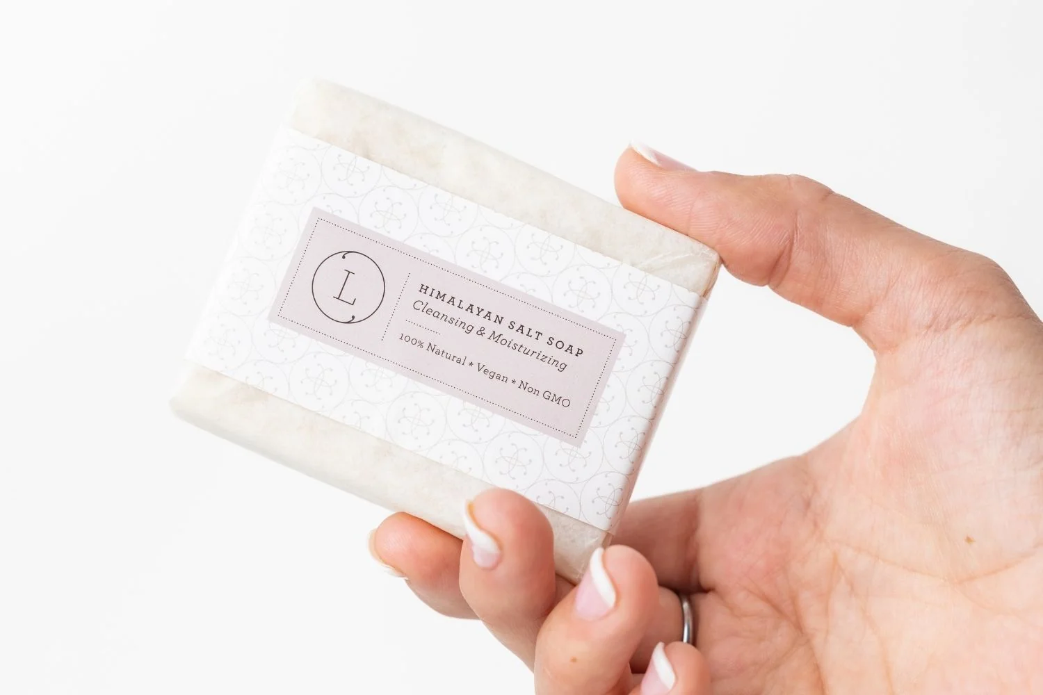 Premium Material Himalayan Salt Soap Bars – Natural Unscented Vegan Set of 2 Prestigious