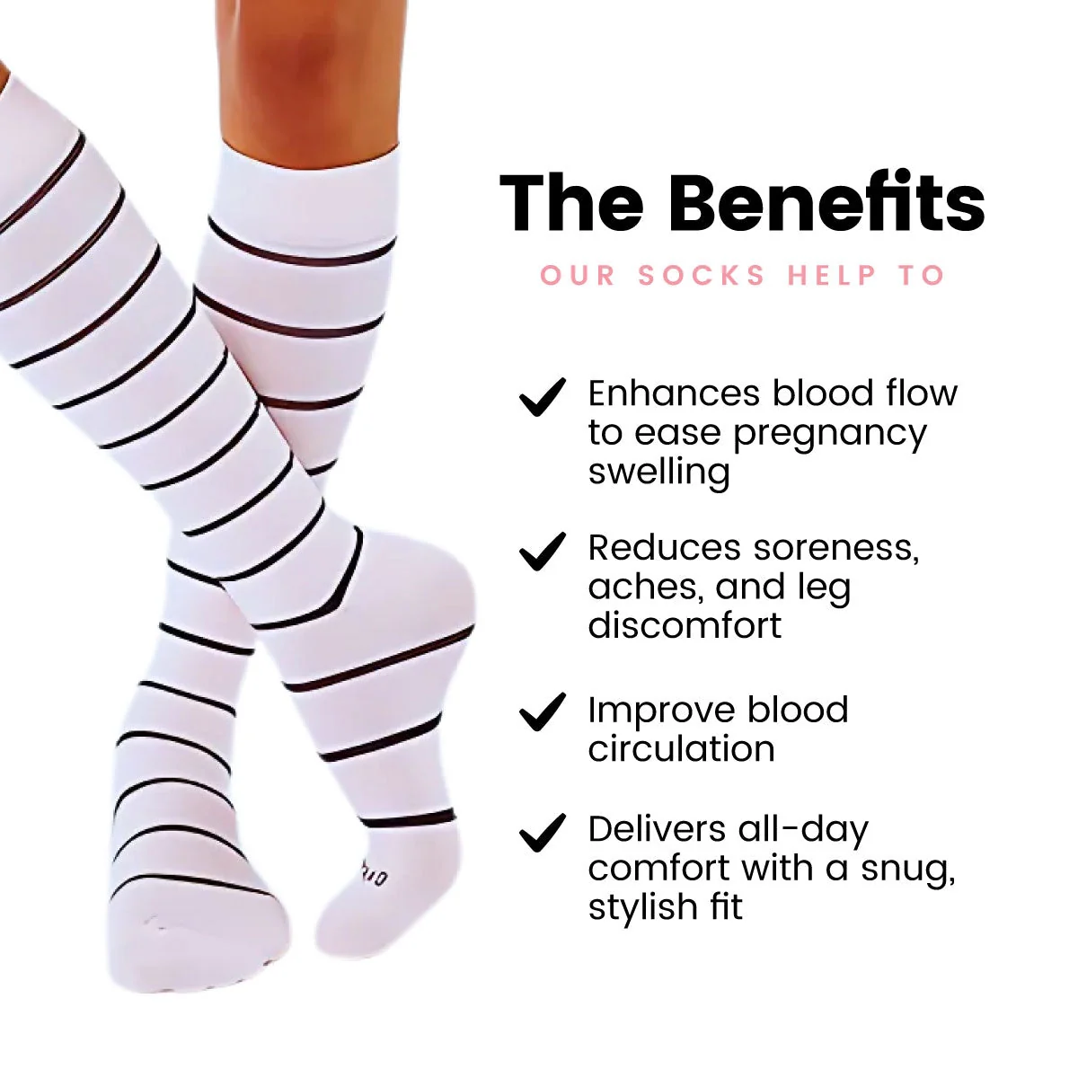 Safe Mama Maternity Compression Socks Versatile