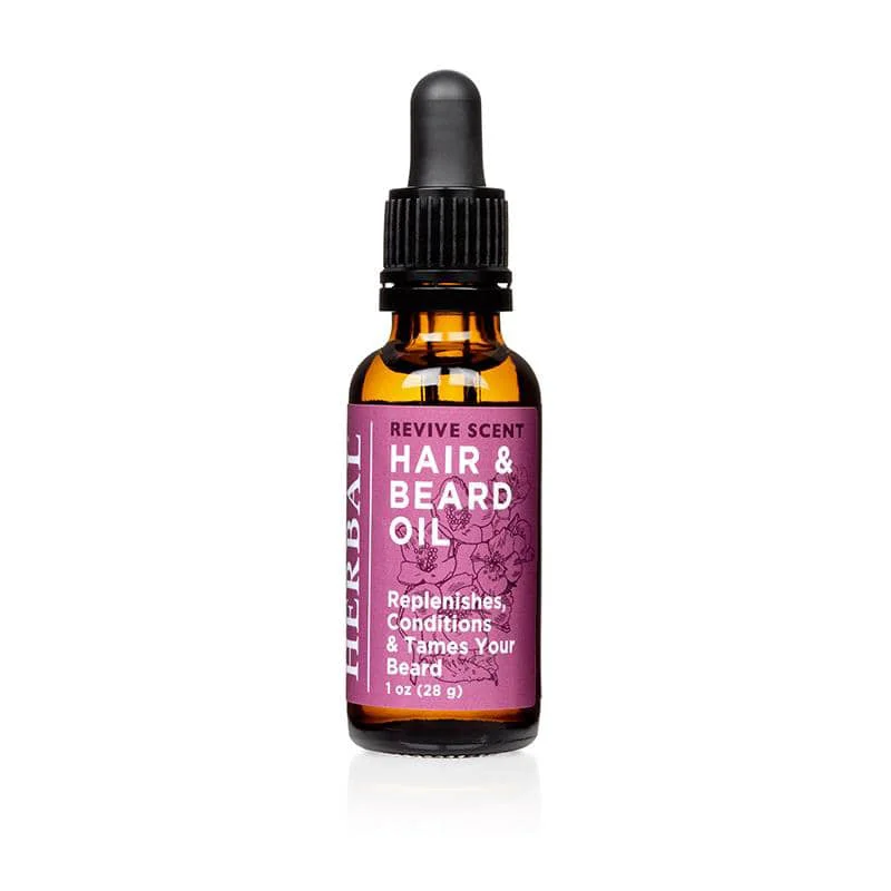 Expertly Made Revive Beard and Hair Oil Top-Quality