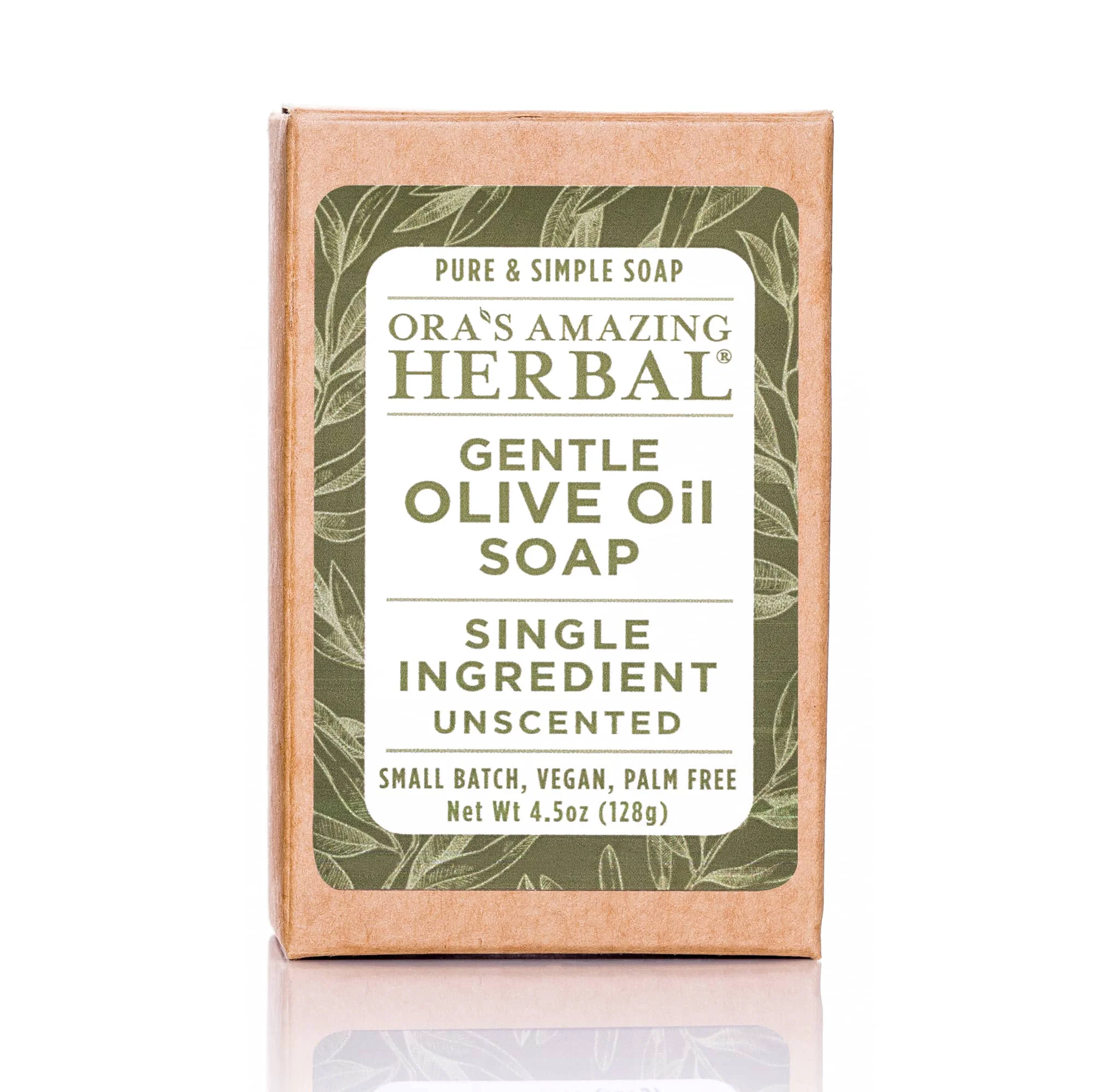 Reusable Gentle Olive Oil Soap Unscented Effective
