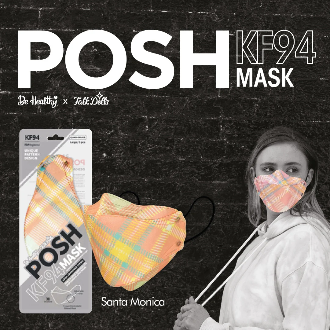 Quality POSH KF94 Mask Santa Monica A04 Organic