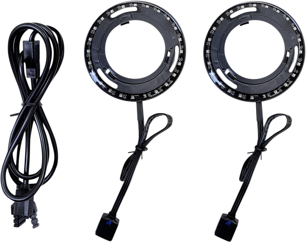 Refined Custom Dynamics Speaker Light - Lower Fairing - Tour-Pak PG-SPEAKER-R-1 Consistent