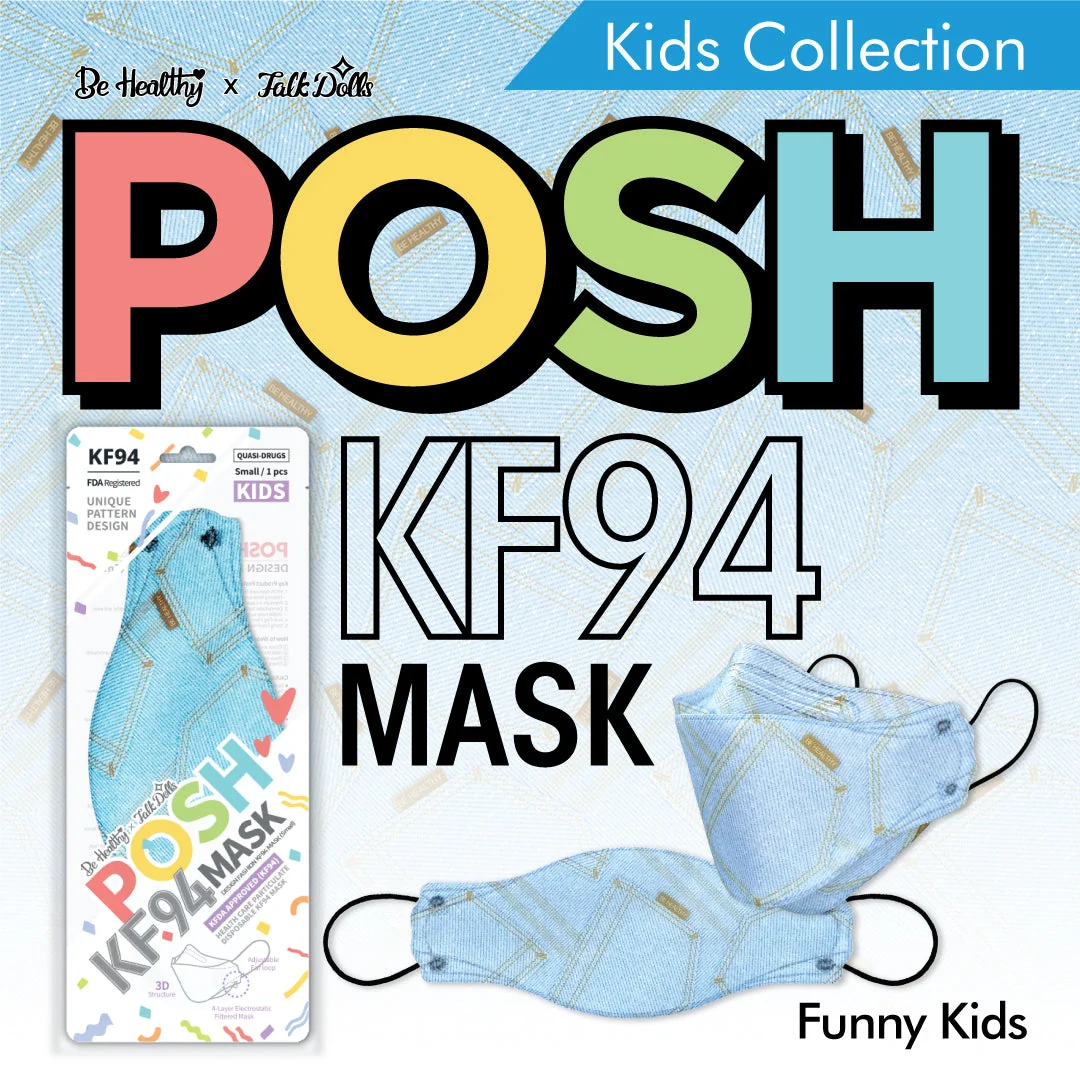 Organic POSH KF94 Small Mask Funny Kids KA05 Carefully Designed
