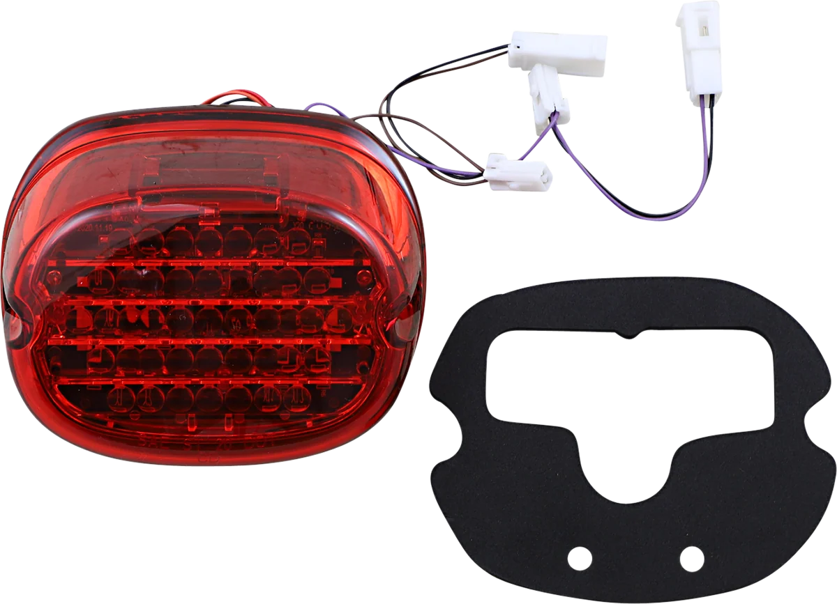 Trusted Custom Dynamics Taillight w Integrated Turn Signal - No Window - Red Lens CD-INT-TL-NW-R Prestigious