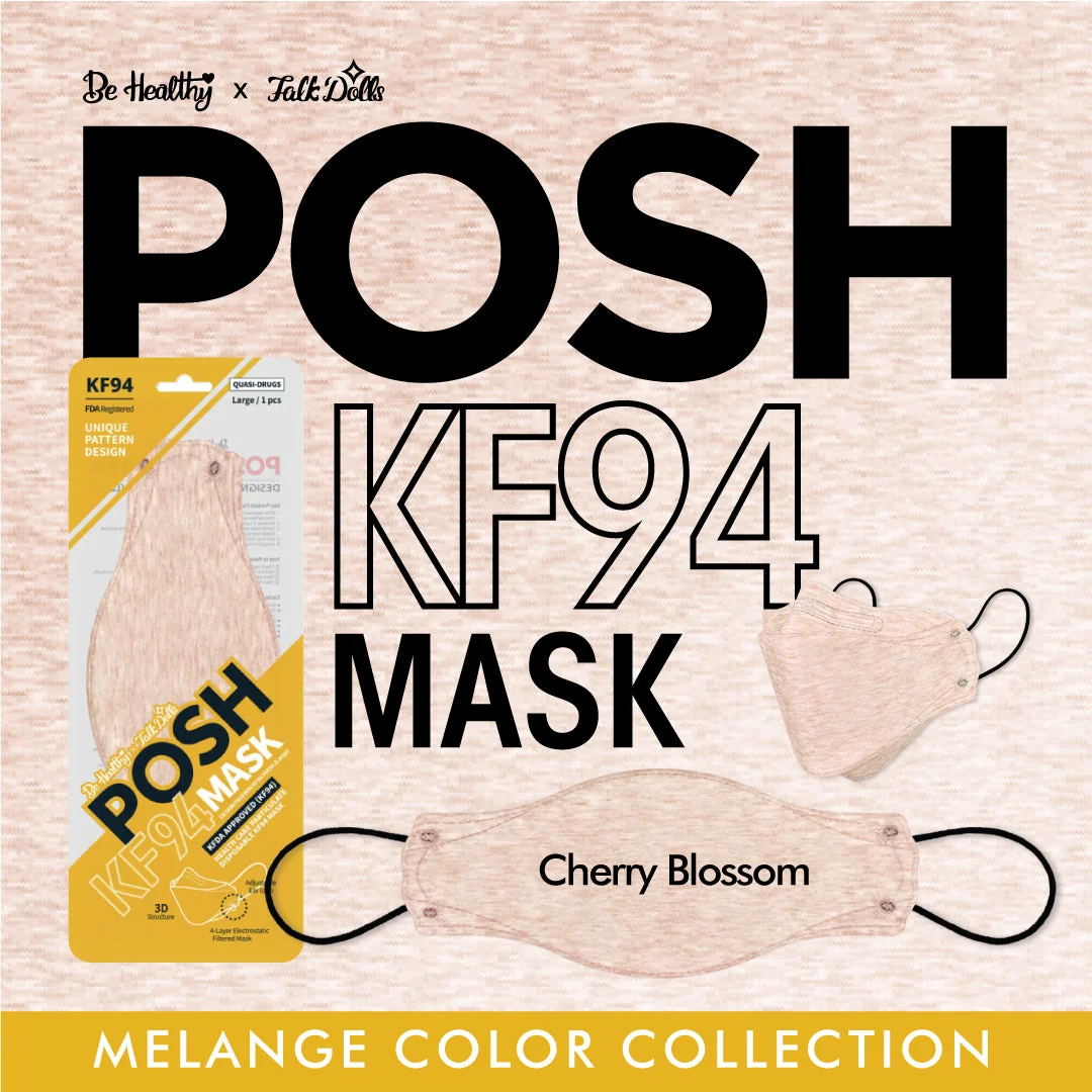 Enhanced POSH KF94 Mask Melange Cherry Blossom C07 World-Class