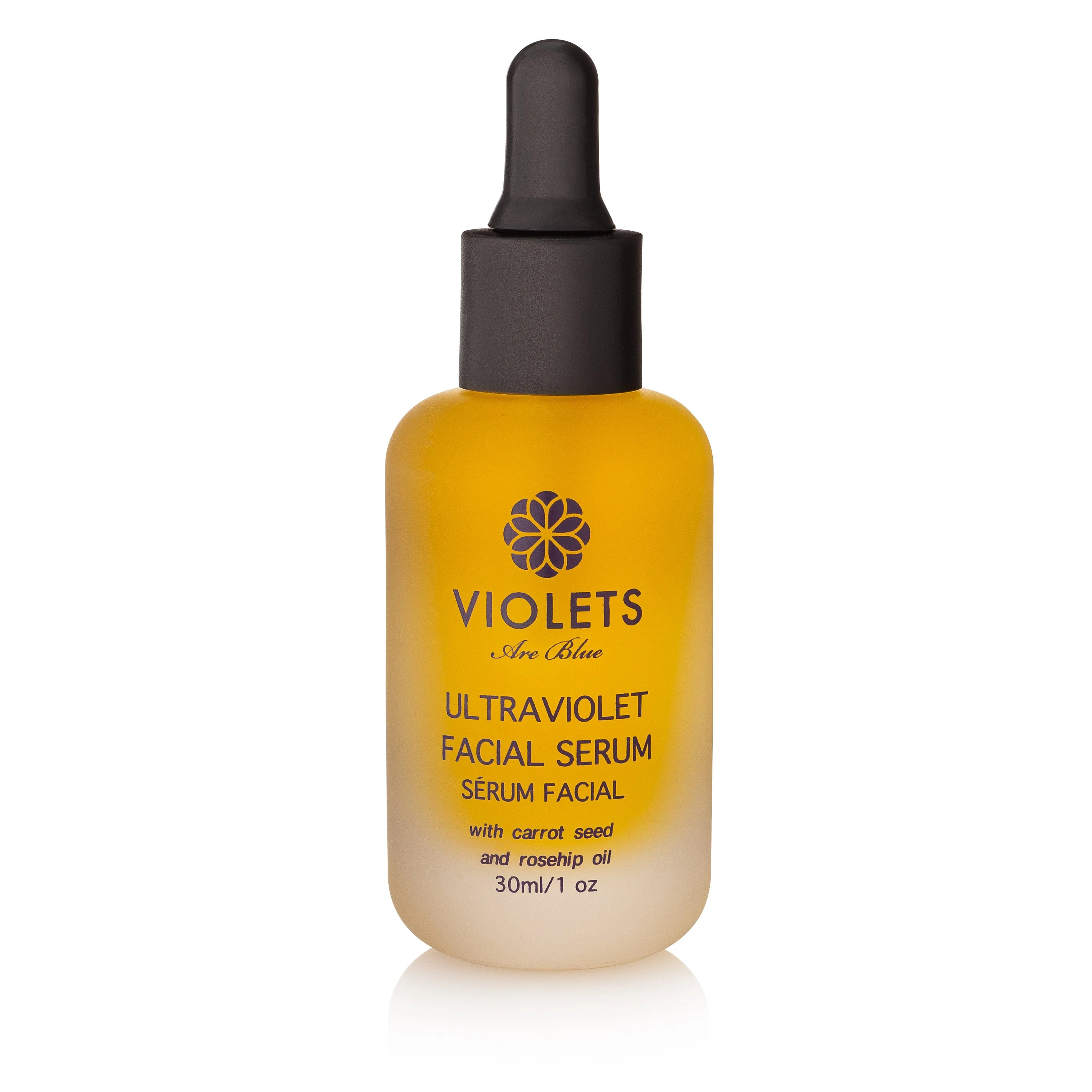 First-Class ULTRA VIOLET Facial Serum with Carrot and Rosehip Seed Oils Efficient