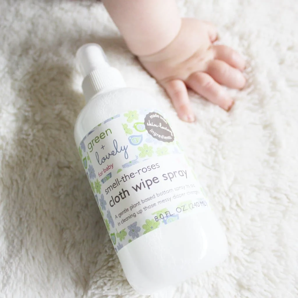 Carefully Designed Organic Smell the Roses Cloth Diaper Wipe Spray - Rose Water Infused - 8 oz. Versatile