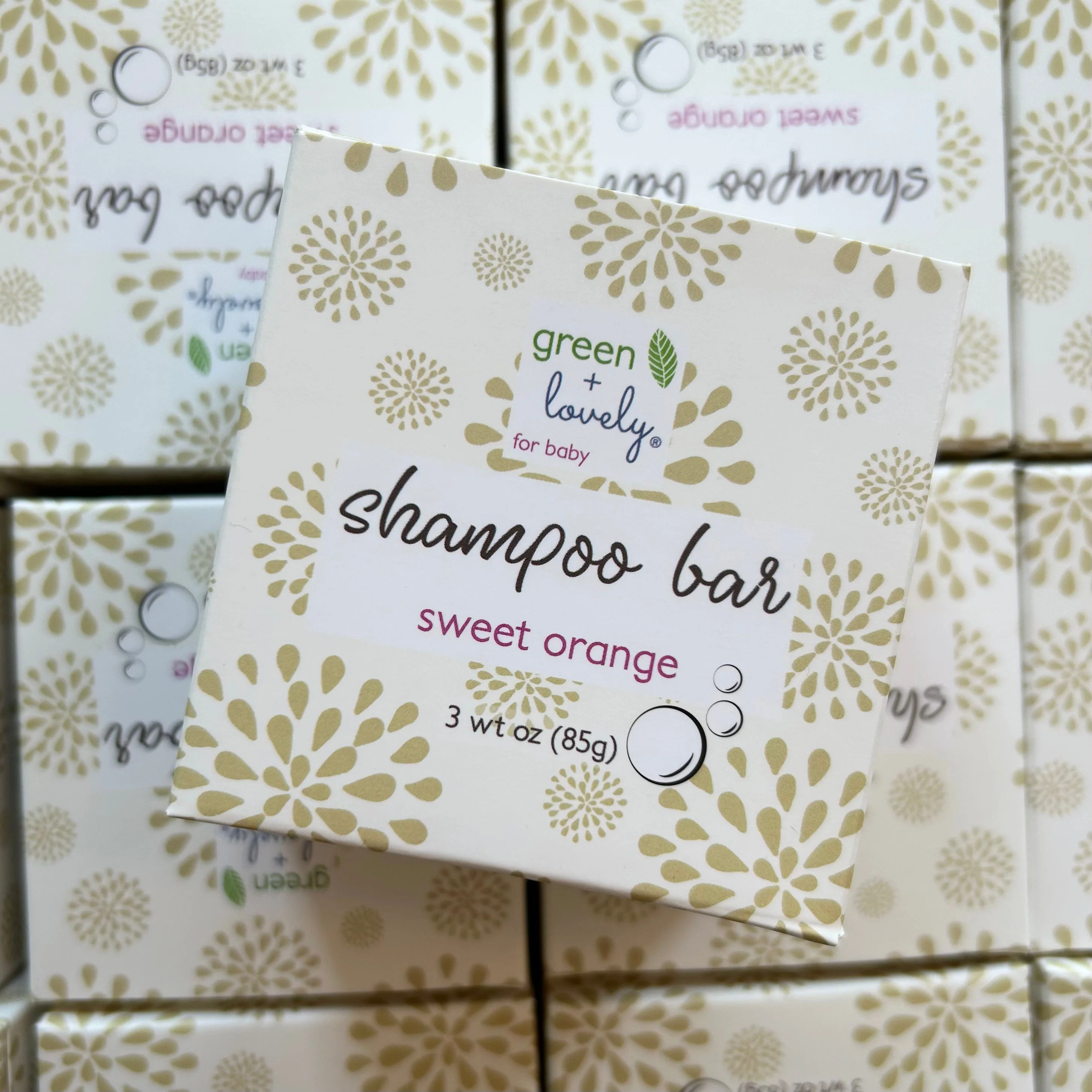 Soft Baby Shampoo Body Bar Sweet Orange Easy-to-Use