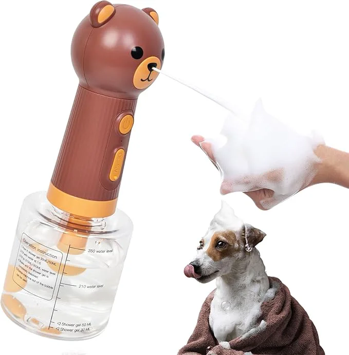 Expertly Made Katoggy Electric Foaming Shampoo Dispenser for Dog and Cat Bathing Rechargeable Soap Dispenser for Pet Bathing Bathroom Kitchen Sink Toilet CleaningAbout ThisOverview Responsible