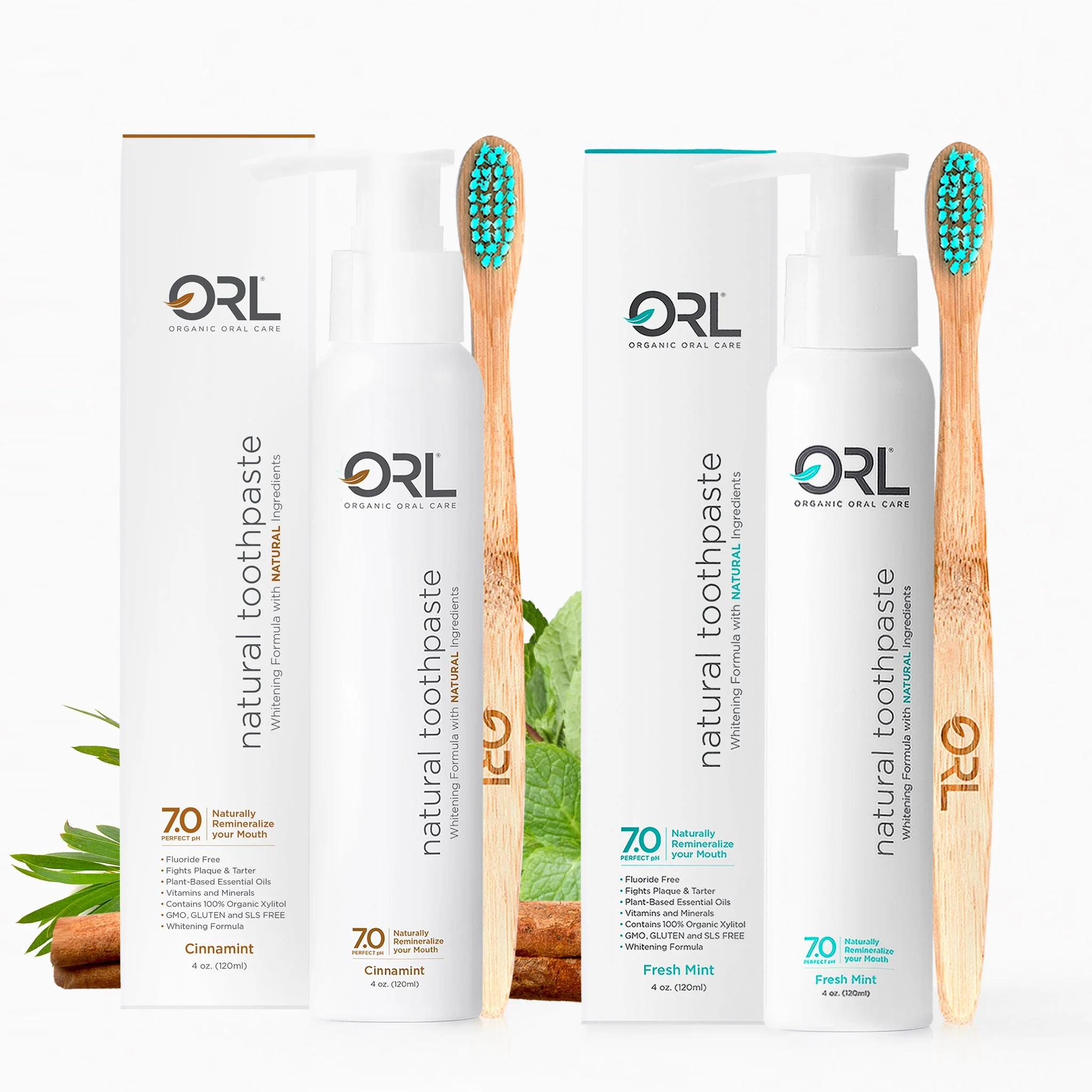 Smart Yours Mine Toothpaste Combo - Fresh Mint Cinnamint Classic