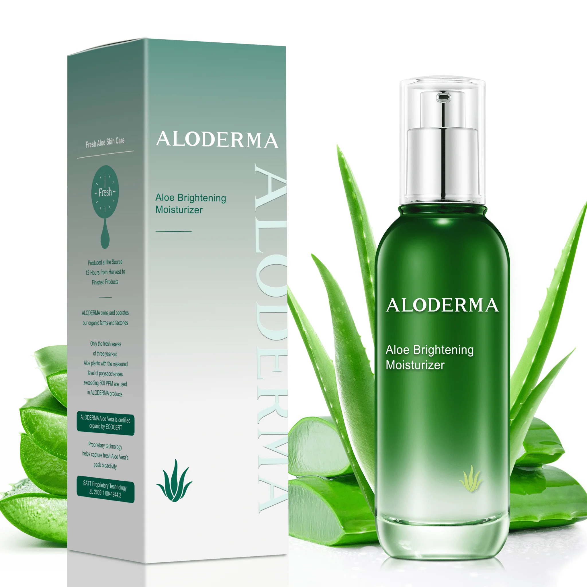 Enhanced Aloe Brightening Moisturizer Durable