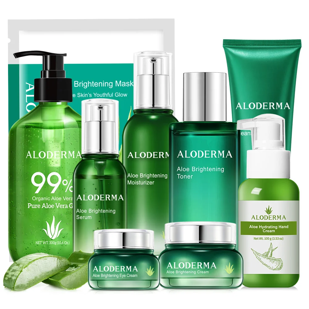 Advanced Aloe Brightening Set Green