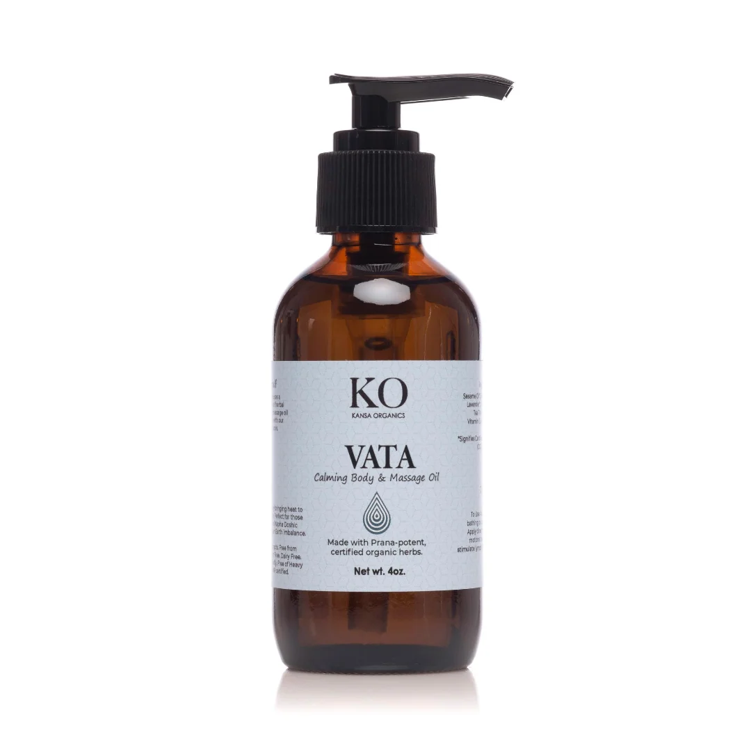 Exclusive VATA - THE CALMING BODY MASSAGE OIL Premium Material