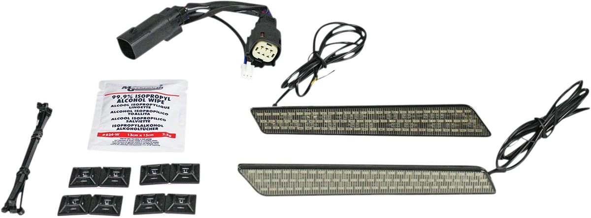Trendy Custom Dynamics Saddlebag Light - Smoke CD-LATCH-DC4-S Exceptional