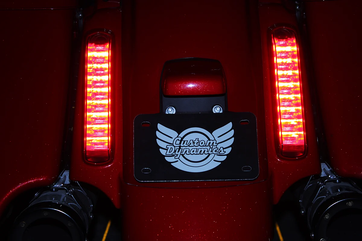 Consistent Custom Dynamics ProBEAM LED Taillight Panels for CVO - Red Lens PB-CVO-RED Advanced