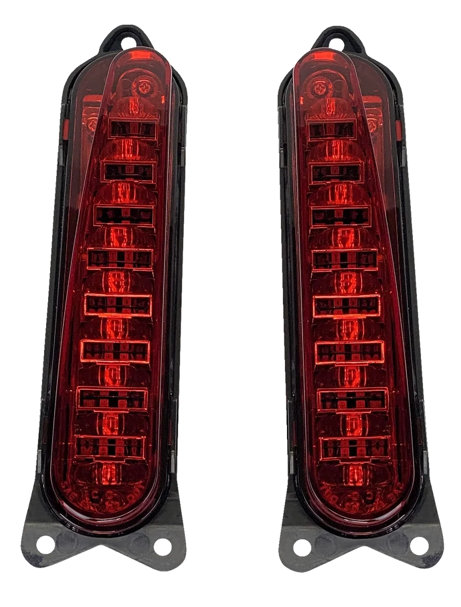 Expertly Made Custom Dynamics LED Taillight - Run Brake Turn - Red PB-13-CVO-R Certified