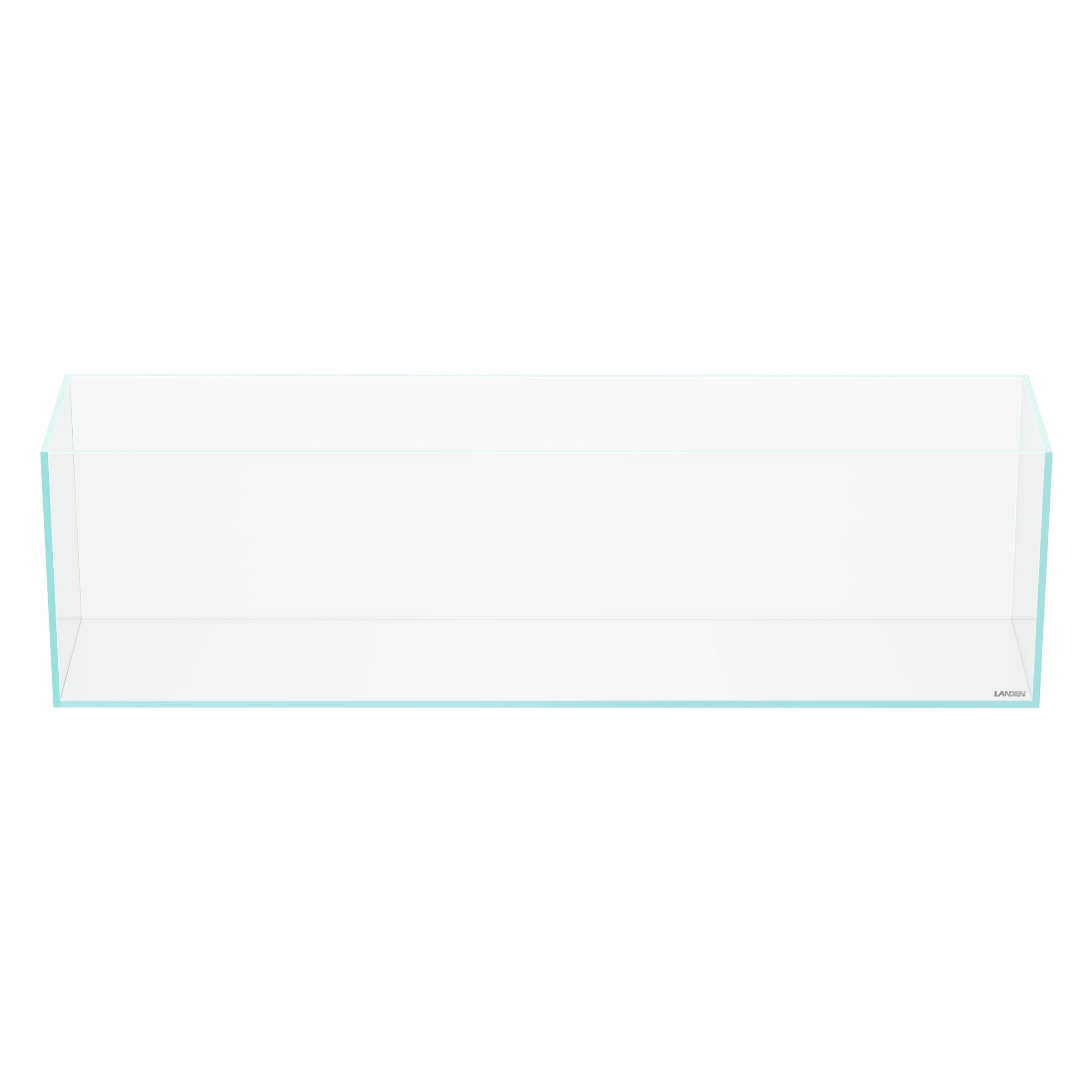 Dependable LANDEN 90L Rimless Long Aquarium – 90x20x25 cm 6mm Glass Leveling Mat Included Specialty