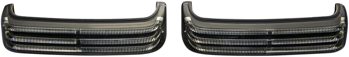 Verified Custom Dynamics Saddlebag Lights - SS6 - Black Smoke PB-SB-SS6-BS Practical