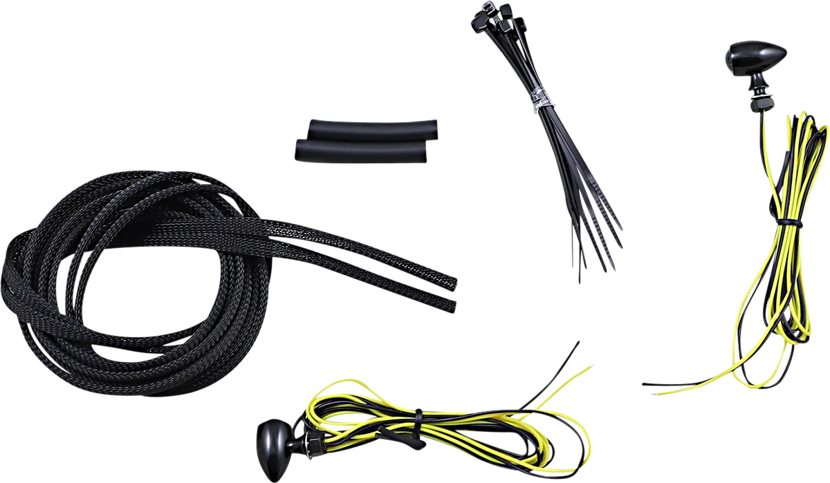 Easy-to-Use Custom Dynamics Micro Turn Signals - Amber - Black CD-MICRO-A-B Premium Material