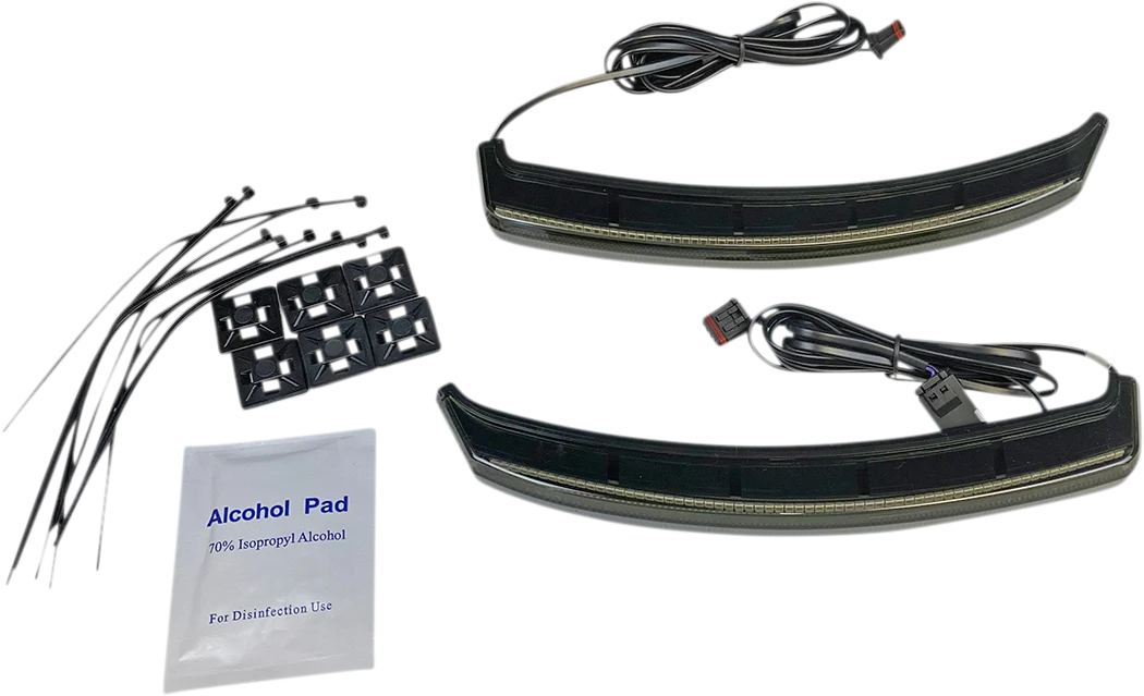 Carefully Designed Custom Dynamics Saddle Bag Lights - Smoke Lens CD-INDBAG-SWN-S Eco-Friendly