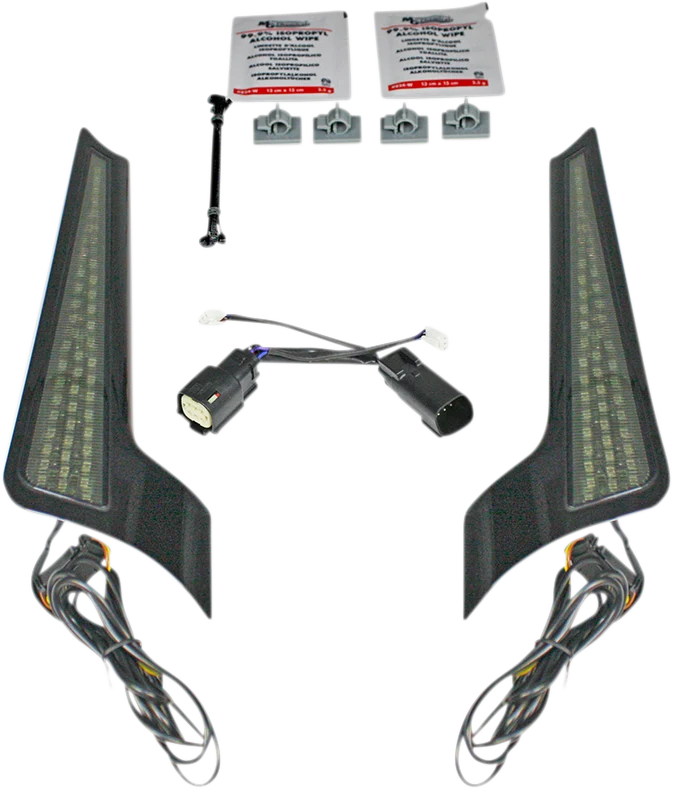 Fast Custom Dynamics Fascia LED Light Panels- '10-'13 - Black Smoke CD-FASCIA-SS6SB Consistent