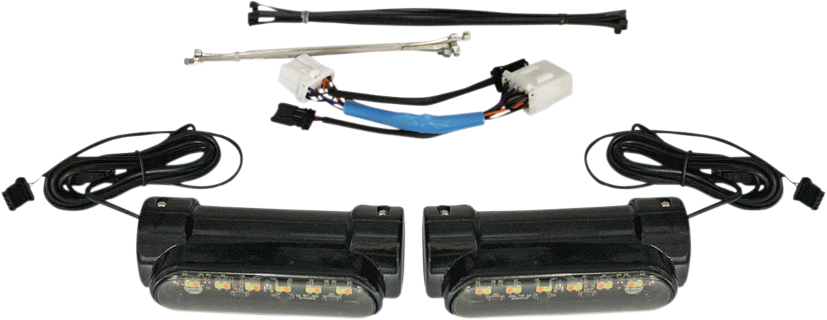 World-Class Custom Dynamics Engine Guard Light - '97-'13 FLH - Black CD-CB-AW-HD-B Soft